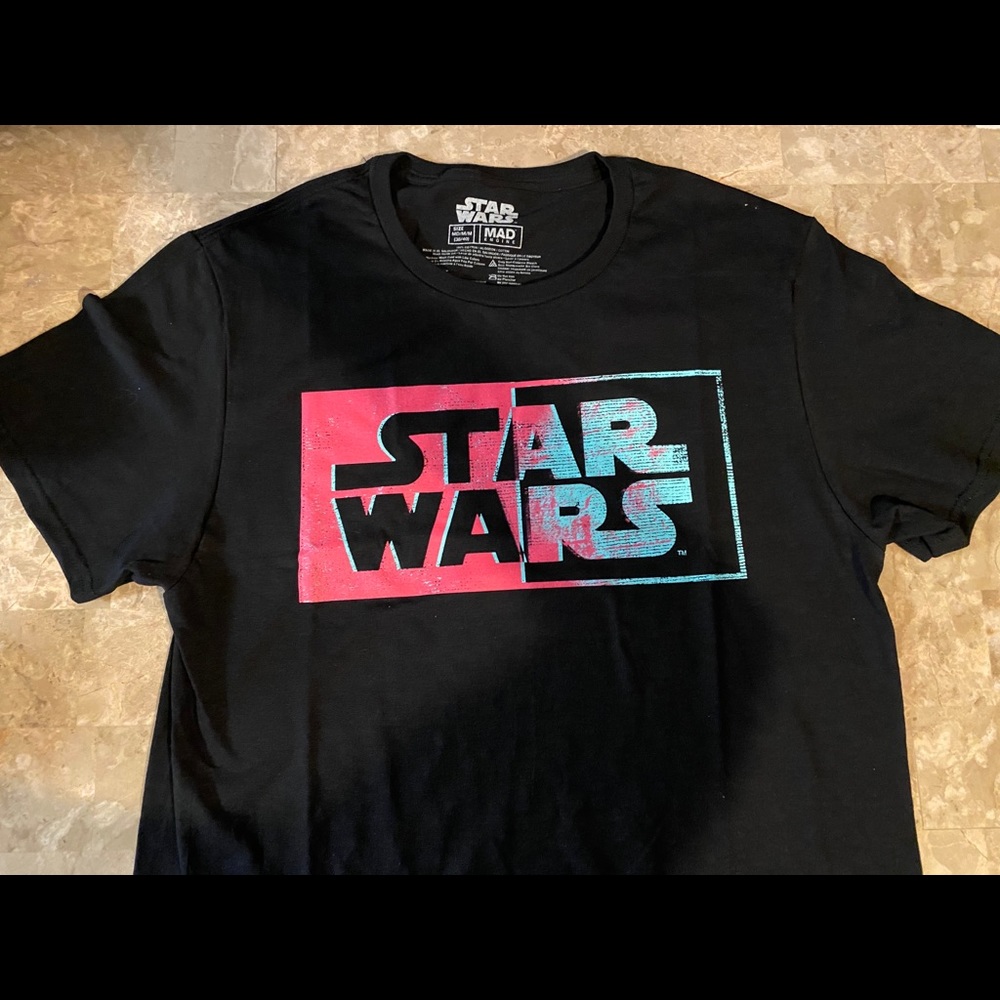 Star Wars logo shirt